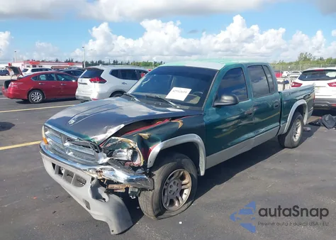 2003 Dodge Dakota Slt from USA, damaged, VIN 1D7HL48N63S126377